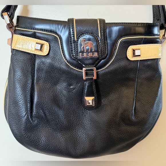 Rare L.A.M.B. by Gwen Stefani Leather Crossbody Purse - Picture 2 of 16